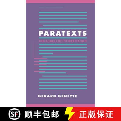 预订 Paratexts: Thresholds of Interpretation - Paratexts: Thresholds of Interpretation [9780521424066]
