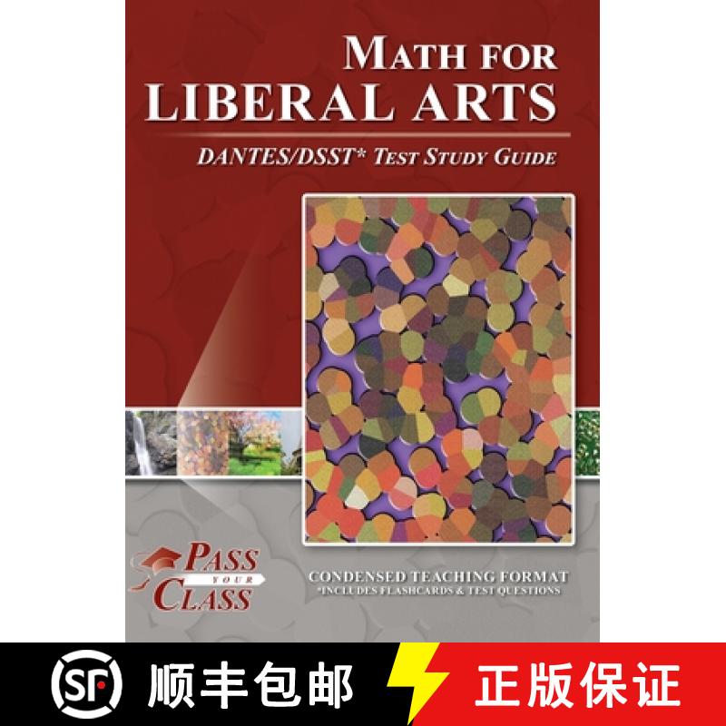 【2-3周达】Math for Liberal Arts DANTES/DSST Test Study Guide [9781614337508]