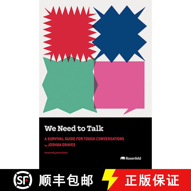 【3-4周达】We Need to Talk: A Survival Guide for Tough Conversations [9781959029113]