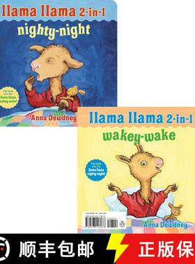 【3-4周达】Llama Llama 2-In-1: Wakey-Wake/Nighty-Night [9780593118078]