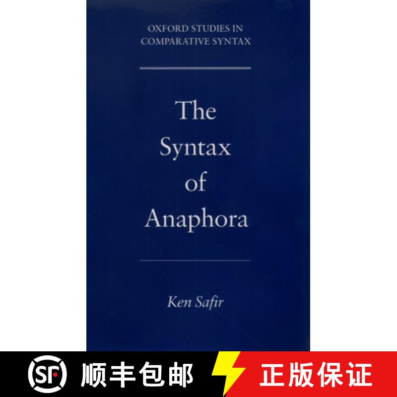 【2-3周达】The Syntax of Anaphora [9780195166149]