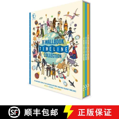 【3-4周达】精装 The Wallbook Timeline Collection [9780995577008]