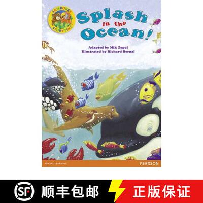 【3-4周达】Jamboree Storytime Level A: Splash in the Ocean Little Book [9780435903855]