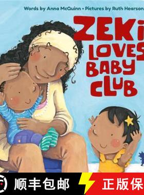【3-4周达】Zeki Loves Baby Club [9781907825316]