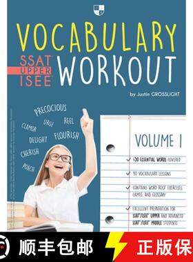【3-4周达】Vocabulary Workout for the SSAT/ISEE: Volume 1 [9780998484167]