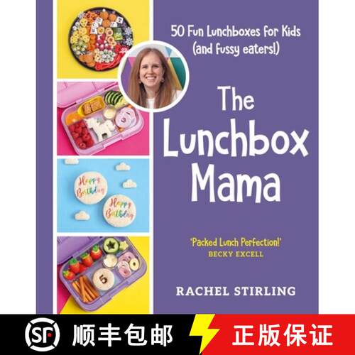 【3-4周达】精装 The Lunchbox Mama : 50 Fun Lunchboxes for Kids (and fussy eaters!) [9781785305832]