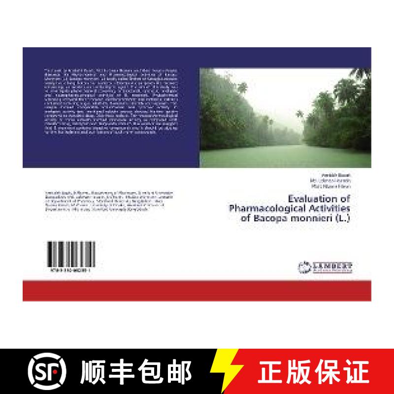 预订 Evaluation of Pharmacological Activities of Bacopa monnieri (L.) [9783330062351]