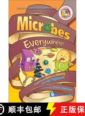 【3-4周达】Microbes Everywhere!: Unpeeled by Russ and Yammy with Kei Fujimura [9789811268236]