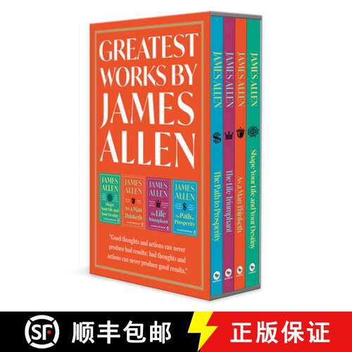【3-4周达】Greatest Works By James Allen (As a Man Thinketh, The Path to Prosperity, Shape Your Life ... [9789354407239]