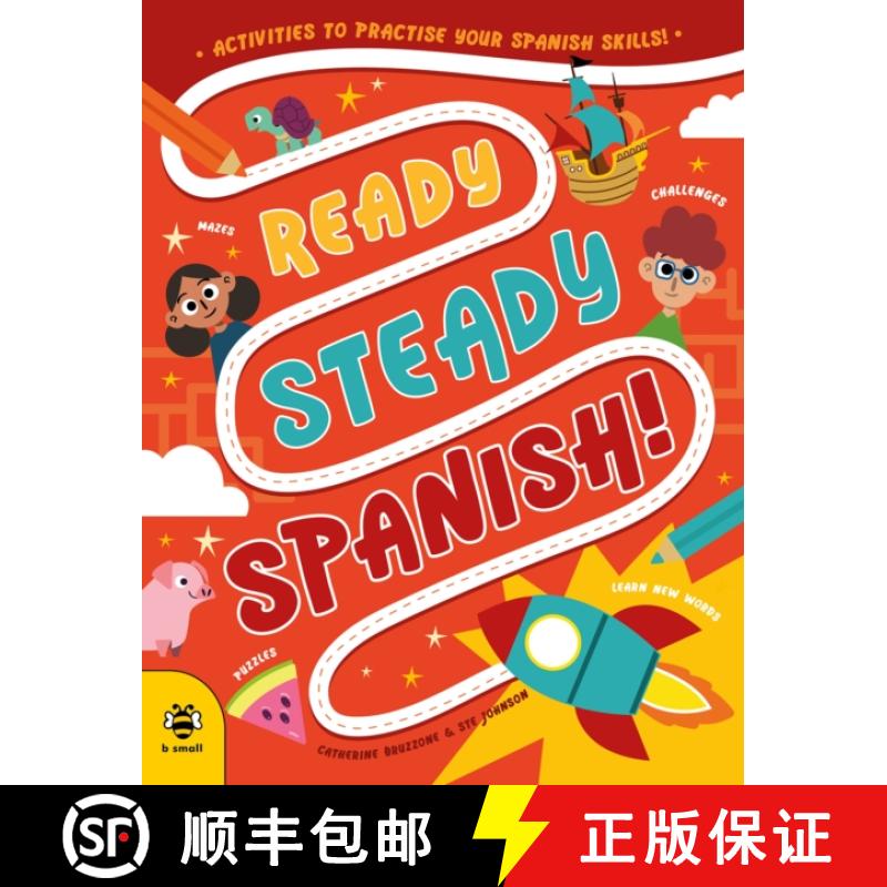 【2-3周达】Ready Steady Spanish: Activities to Practise Your Spanish Skills! [9781913918927]