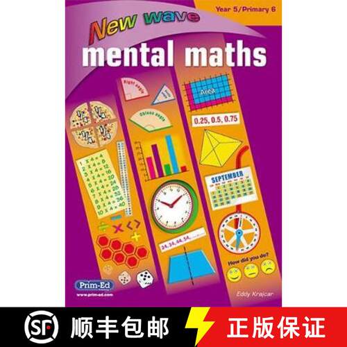 【3-4周达】New Wave Mental Maths: Year 5 / P6 [9781846544972]
