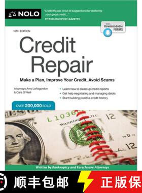 预订 Credit Repair: Make a Plan, Improve Your Credit, Avoid Scams [9781413332094]