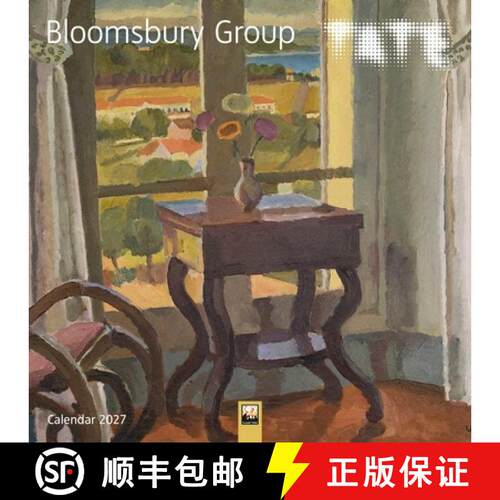 【3-4周达】Tate: Bloomsbury Group Wall Calendar 2027 (Art Calendar) [9781806940813]