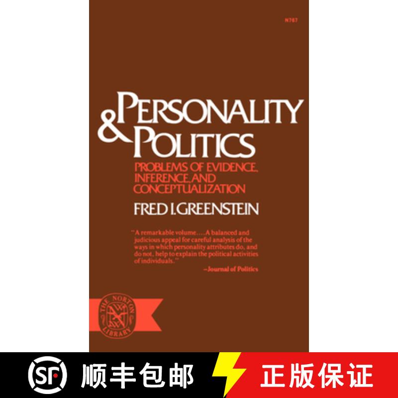 【3-4周达】Personality and Politics: Problems of Evidence, Inference, and Conceptualization [9780393007671]
