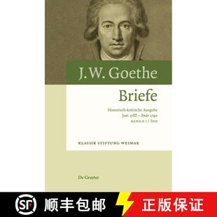Juni 1788 Ende 预订 9783110460711 20. 1790 Briefe