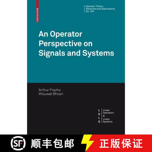 【3-4周达】精装 An Operator Perspective on Signals and Systems [9783034602914]
