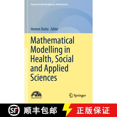 【3-4周达】Mathematical Modelling in Health, Social and Applied Sciences [9789811522888]