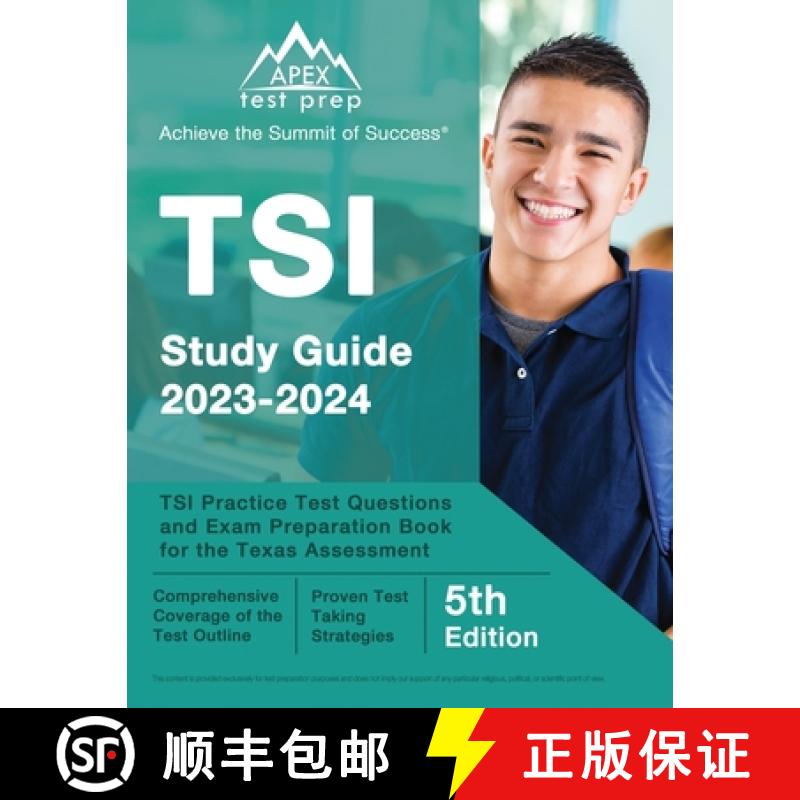 【2-3周达】TSI Study Guide 2023-2034: TSI Practice Test Questions and Exam Preparation Book for the T... [9781637750193]