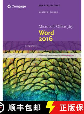 【3-4周达】New Perspectives MicrosoftA‚A® Office 365 & Word 2016: Introductory [9781305880955]