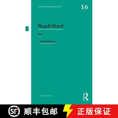【3-4周达】BAUDRILLARD FOR ARCHITECTS PROTO [9780415508865]