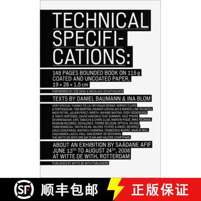 【4周达】Sa�dane Afif: Technical Specifications [9789073362840]