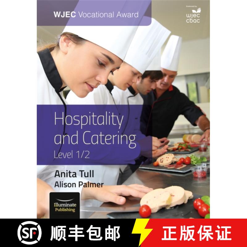 【2-3周达】WJEC Vocational Award Hospitality and Catering Level 1/2: Student Book [9781911208648]