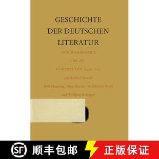 【3-4周达】精装 Geschichte der deutschen Literatur vom Humanismus bis zu Goethes Tod (1490–1832) [9783476993489]
