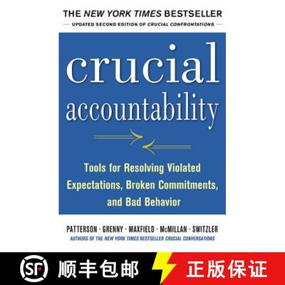 【3-4周达】精装 Crucial Accountability: Tools for Resolving Violated Expectations, Broken Commitments... [9780071830607]