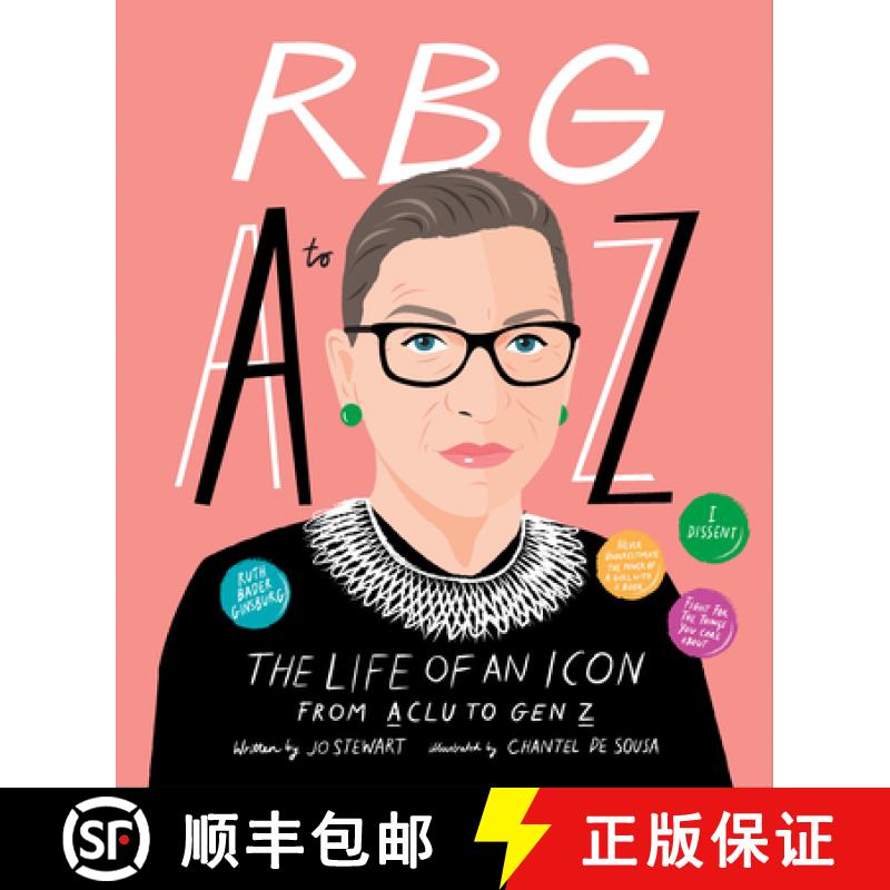 【3-4周达】Rbg A to Z: The Life of an Icon from ACLU to Gen Z [9781922417671]