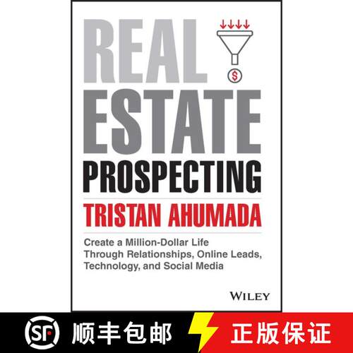 【3-4周达】精装 Real Estate Prospecting: Create a Million-Dollar L ife Through Relationships, Online ... [9781394172160]