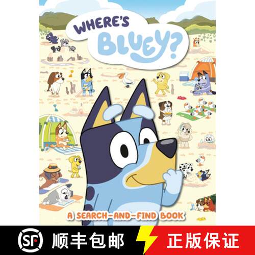 【3-4周达】Where's Bluey?: A Search-And-Find Book [9780593385692]