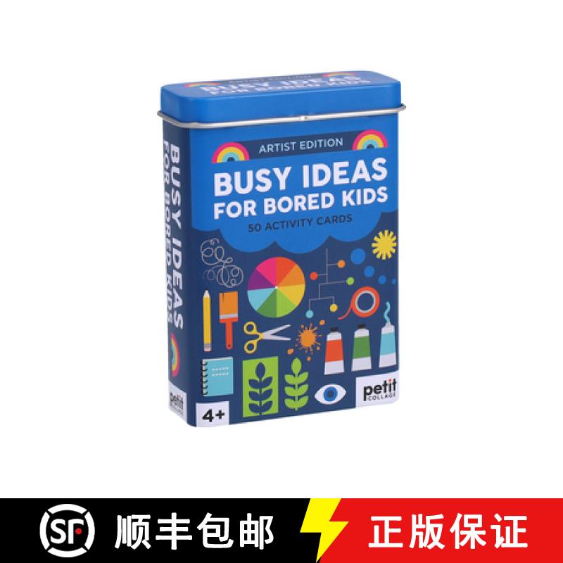 【3-4周达】Busy Ideas for Bored Kids: Artist Edition [9781797234885]