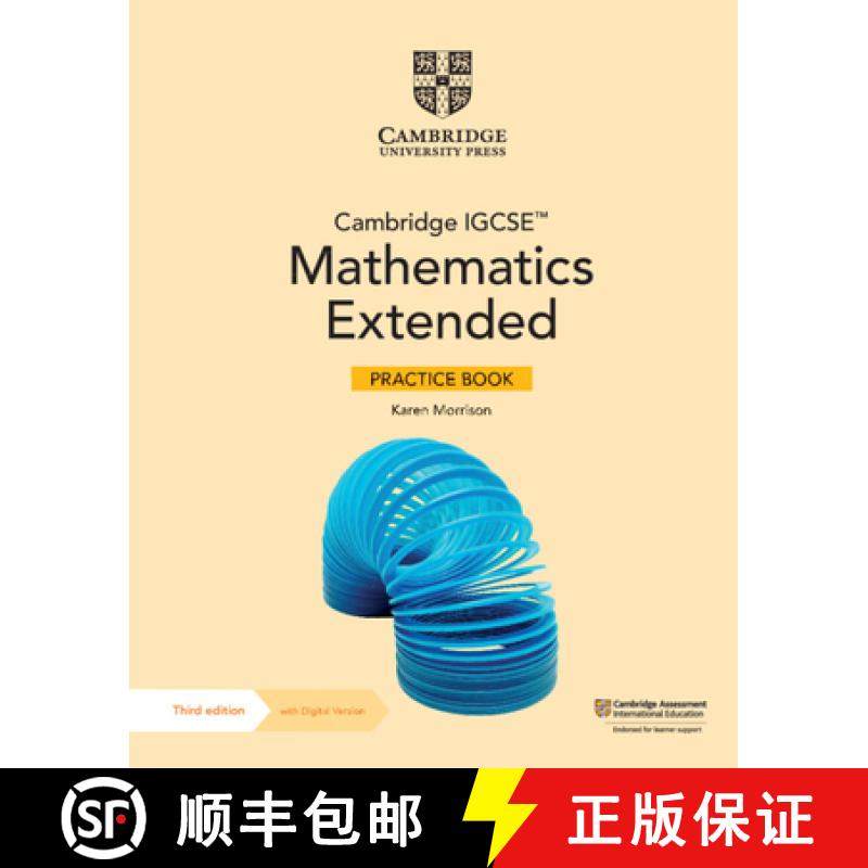 Cambridge IGCSE™ Mathematics Extended Practice Book with Digital Version (2 Years' Access) (Cambridg... [9781009297974]