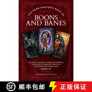 【3-4周达】The Game Master's Deck of Boons and Banes: 40 Game-Changing, Character-Shifting Cards and ... [9781956403886]