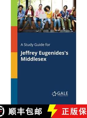 【3-4周达】A Study Guide for Jeffrey Eugenides's Middlesex [9781375398688]