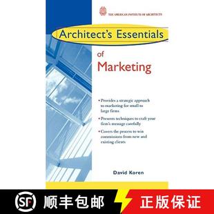 Architect Wiley建筑 9780471463641 Marketing 4周达 Essentials