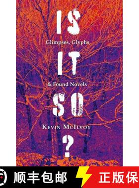 预订 Is It So?: Glimpses, Glyphs, & Found Novels [9781733661935]