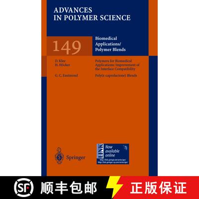 【3-4周达】Biomedical Applications Polymer Blends [9783662156322]