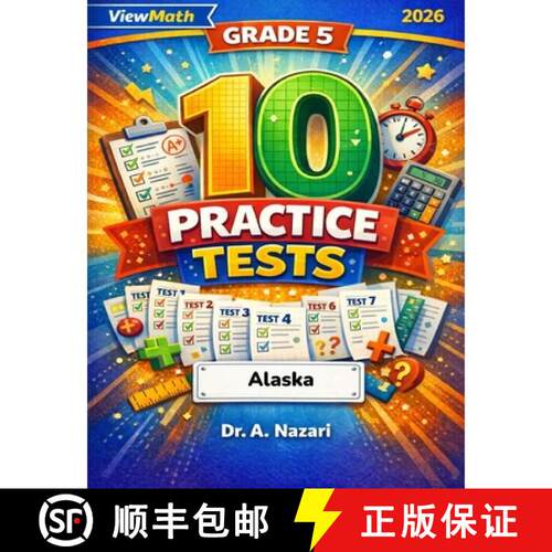 【3-4周达】10 Arizona AASA Grade 5 Math Practice Tests: The Ultimate Test Prep Collection with Answer... [9798895993583]