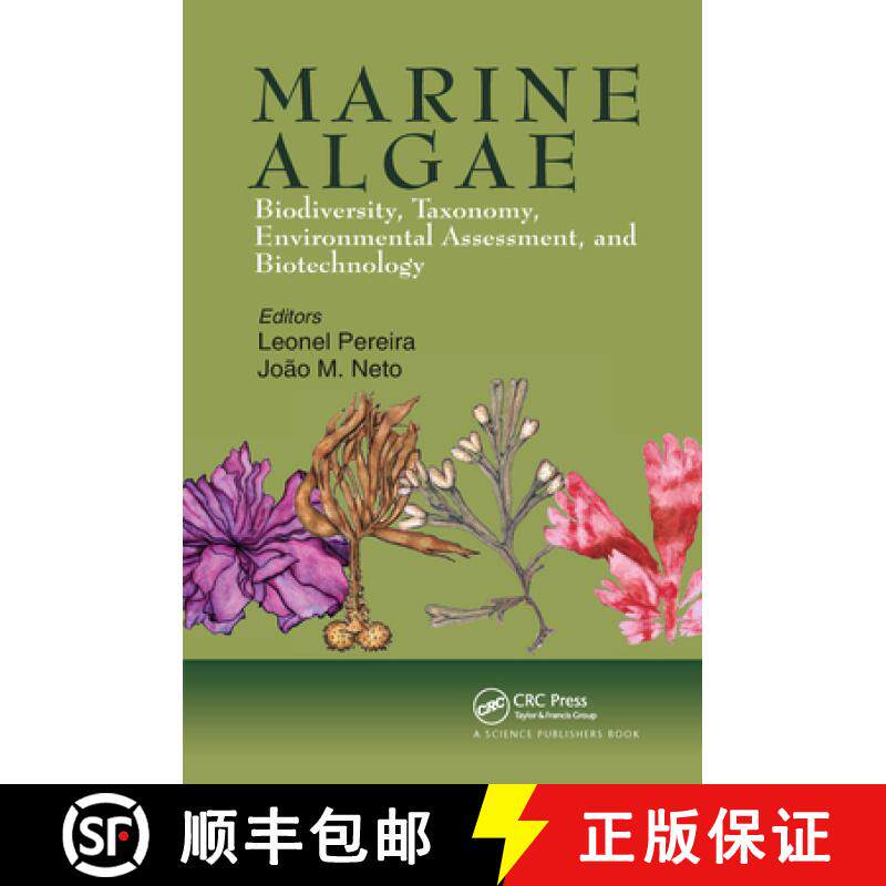 【3-4周达】Marine Algae: Biodiversity, Taxonomy, Environmental Assessment, and Biotechnology [9780367739751]