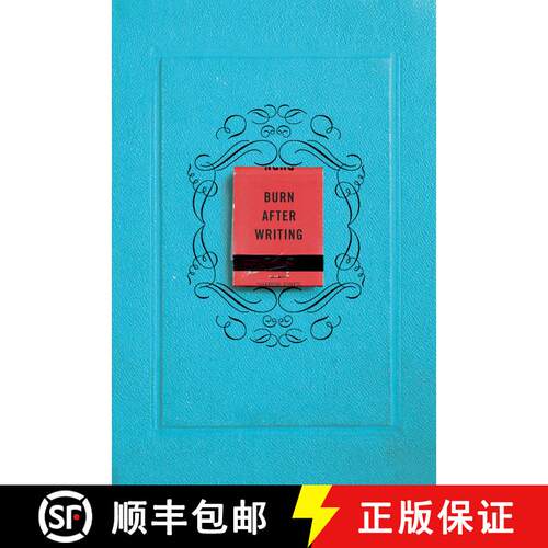 【3-4周达】Burn After Writing [9780399175213]