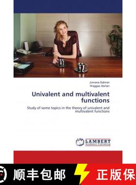 预订 Univalent and multivalent functions [9783659259364]