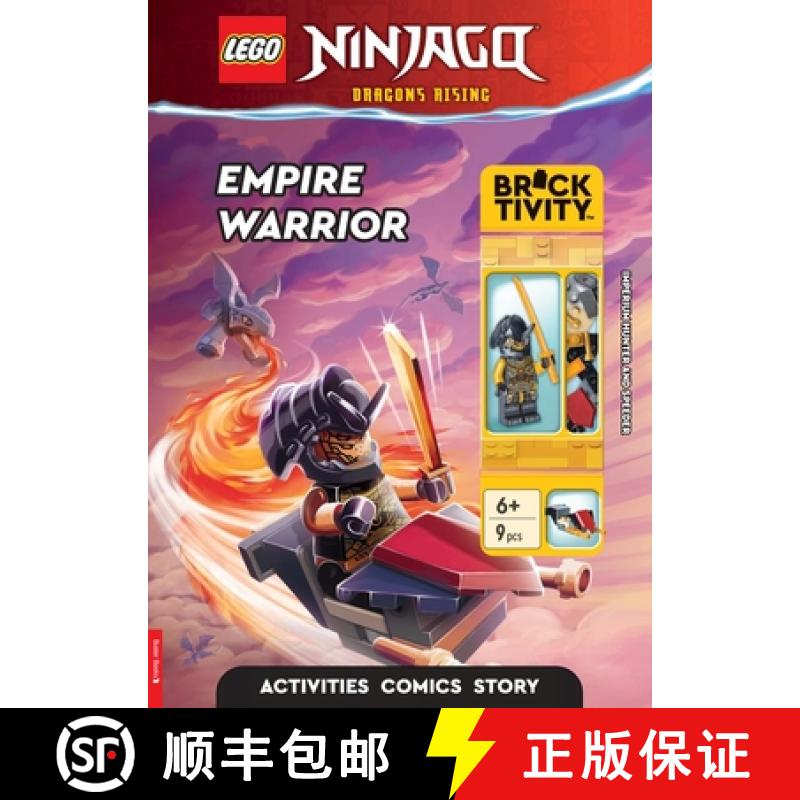 LEGO® NINJAGO®: Empire Warrior Activity Book (with Dragon Hunter minifigure and Speeder mini-build) [9781916763159]