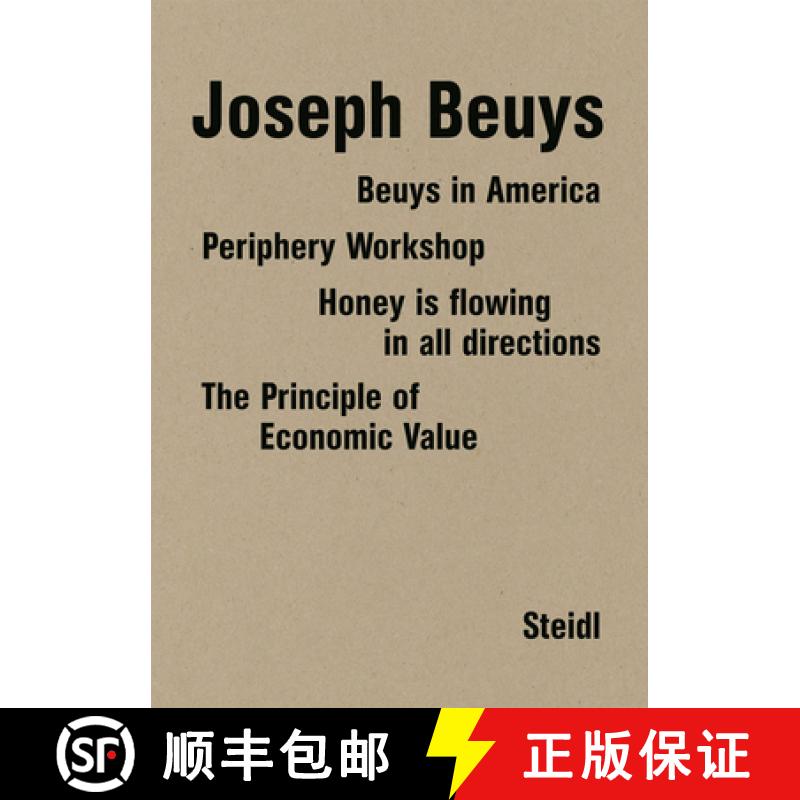 【3-4周达】Joseph Beuys: Four Books in a Box [9783969990988]
