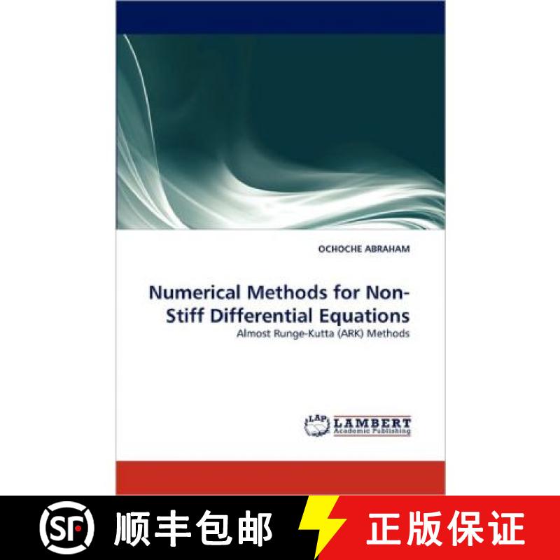 预订 Numerical Methods for Non-Stiff Differential Equations [9783844300123]