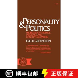 【3-4周达】Personality and Politics – Problems of Evidence, Inference, and Conceptualization [9780393007671]