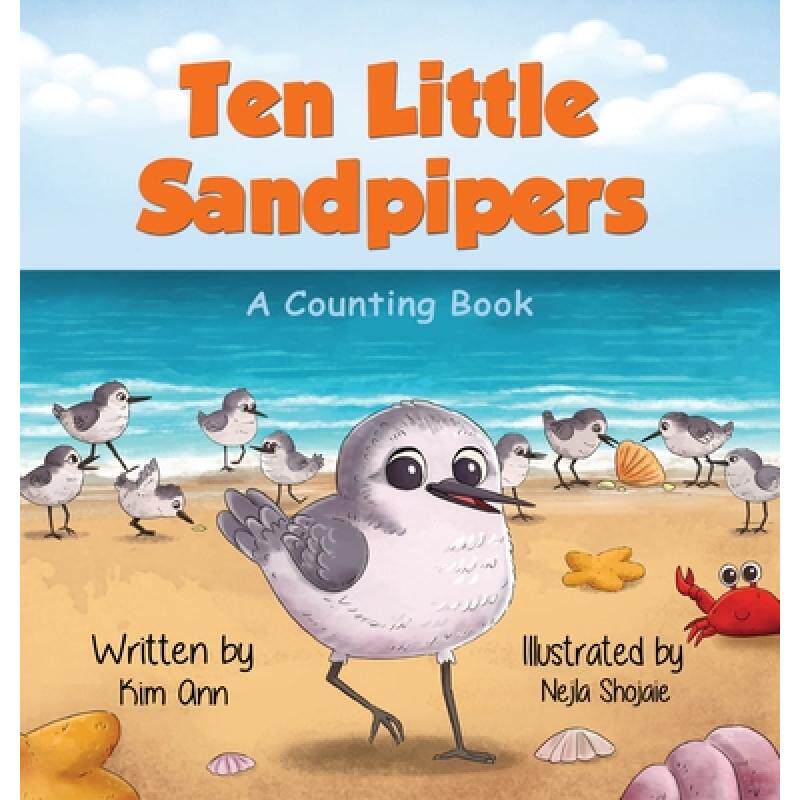 预订 ten little sandpipers: a counting book [9781953774002]