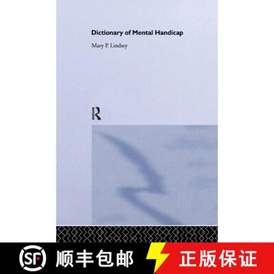 【3-4周达】Dictionary of Mental Handicap [9780367605285]