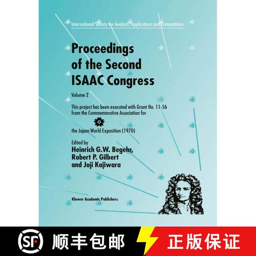 【3-4周达】Proceedings of the Second ISAAC Congress: Volume 2: This project has been executed with Gr... [9781461379713]