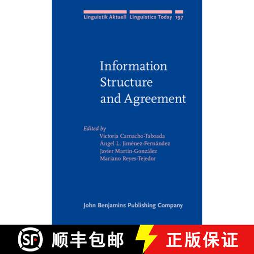 【3-4周达】精装 Information Structure and Agreement [9789027255808]